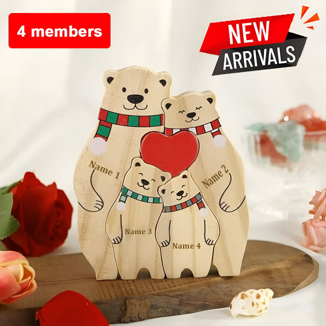 Personalized Bear Name Puzzle