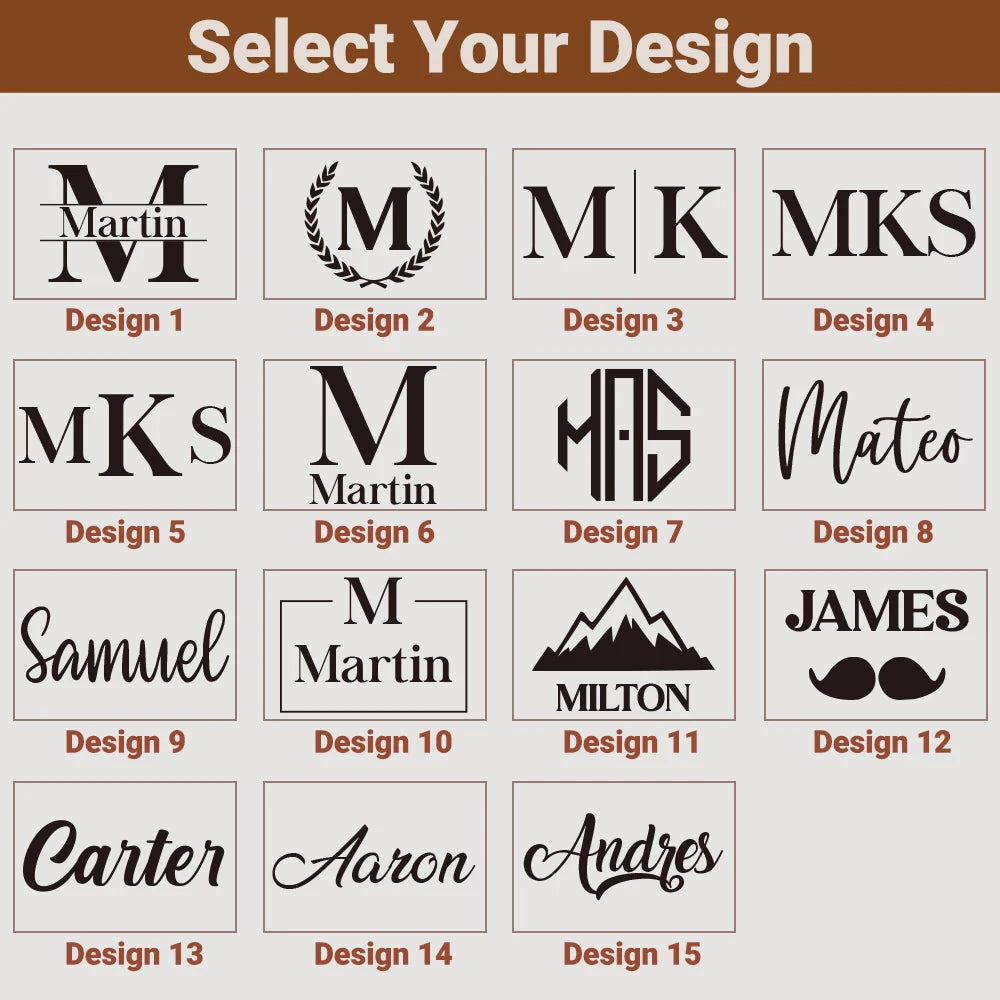 Personalized Leather Toiletry Bag