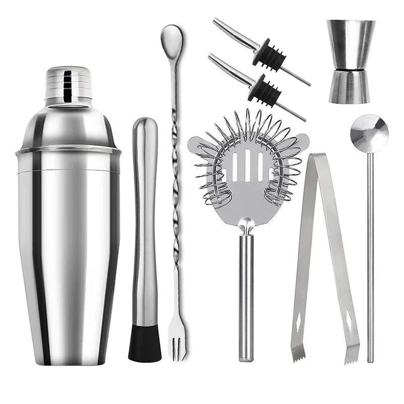 Stainless Cocktail Shaker Set