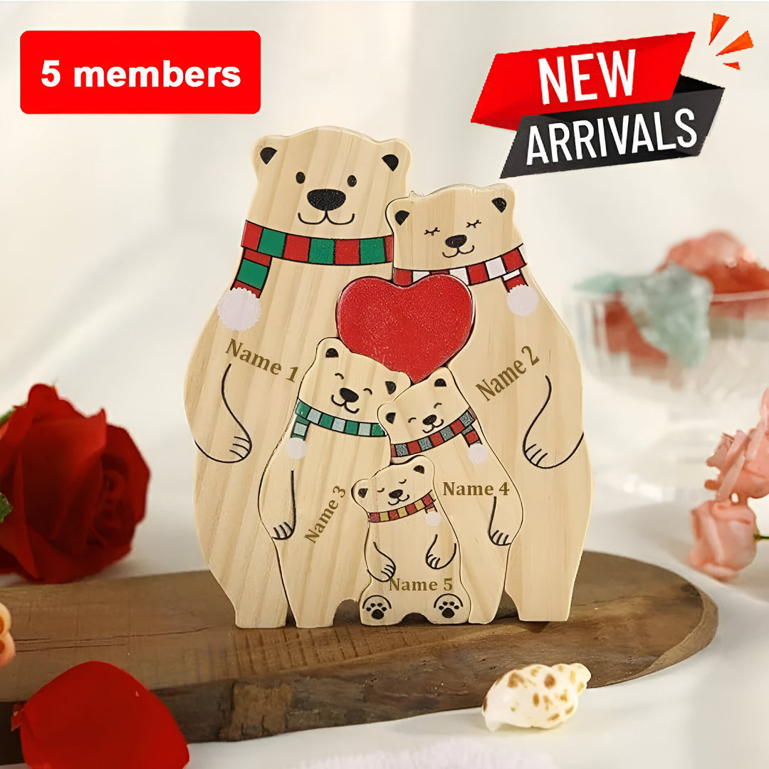 Personalized Bear Name Puzzle