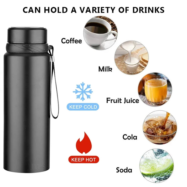 Stainless Steel Thermal Flask-SmashingFinds