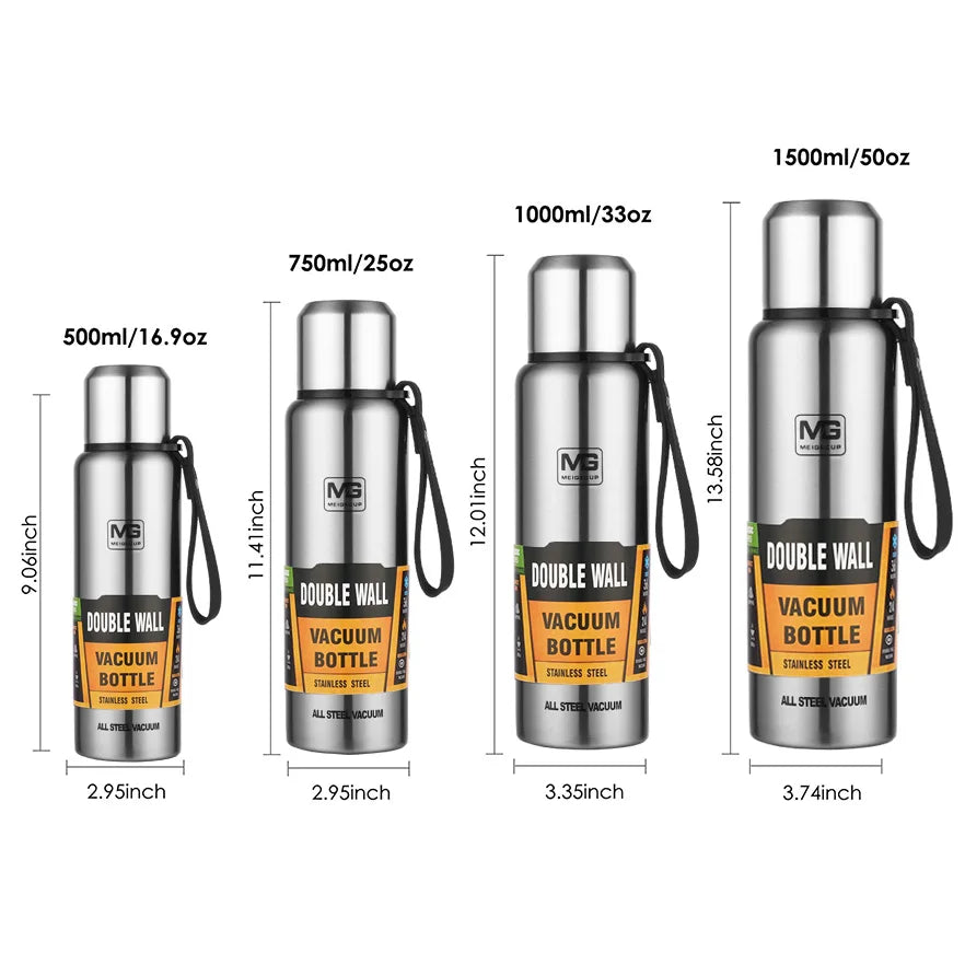 Stainless Steel Vacuum Flask-SmashingFinds