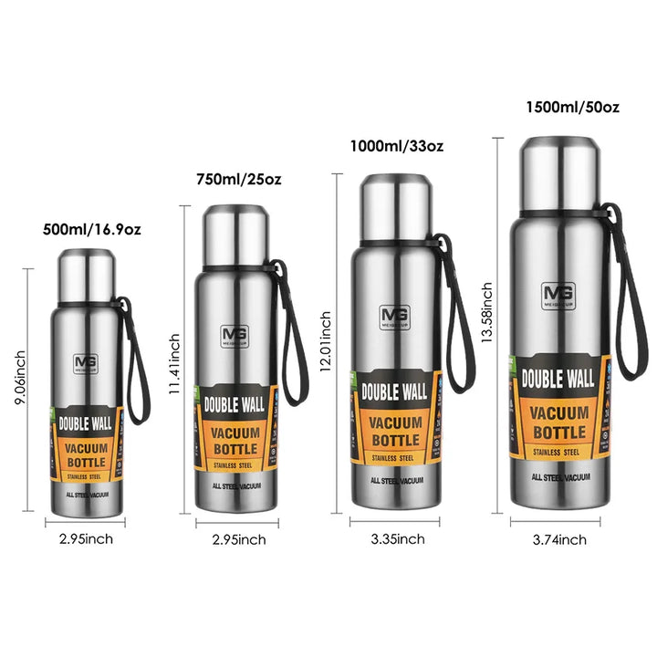 Stainless Steel Vacuum Flask-SmashingFinds