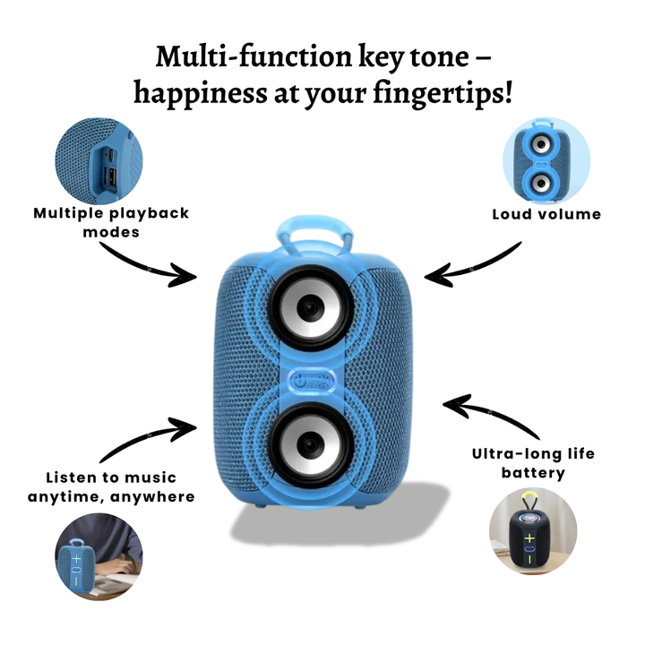 TG658 Portable Bluetooth Speaker-SmashingFinds