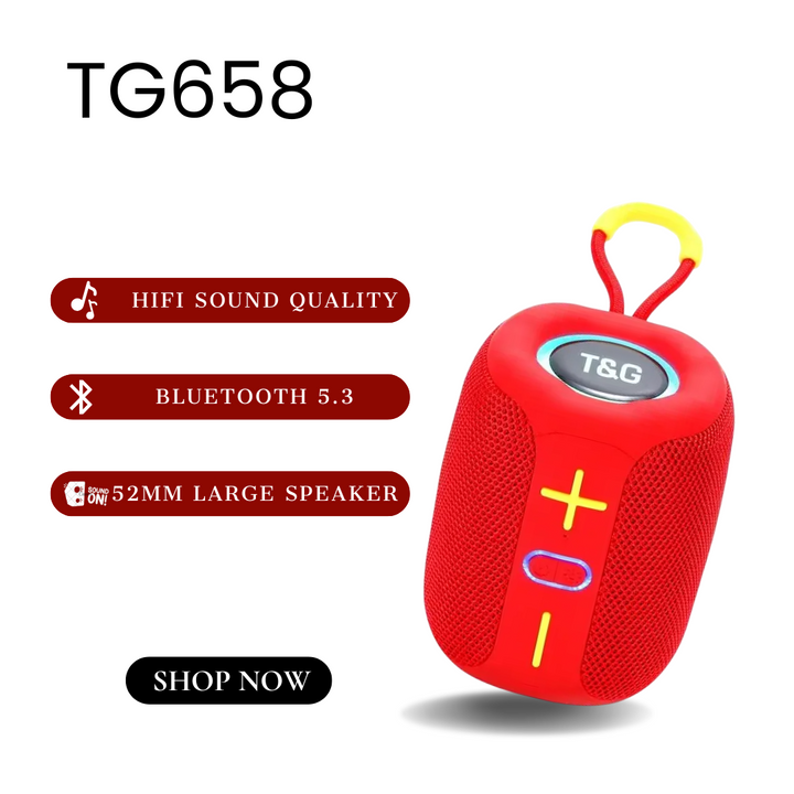 TG658 Portable Bluetooth Speaker-SmashingFinds