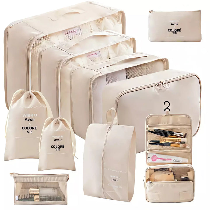 Travel Organizer Set 10/7 Pcs-SmashingFinds