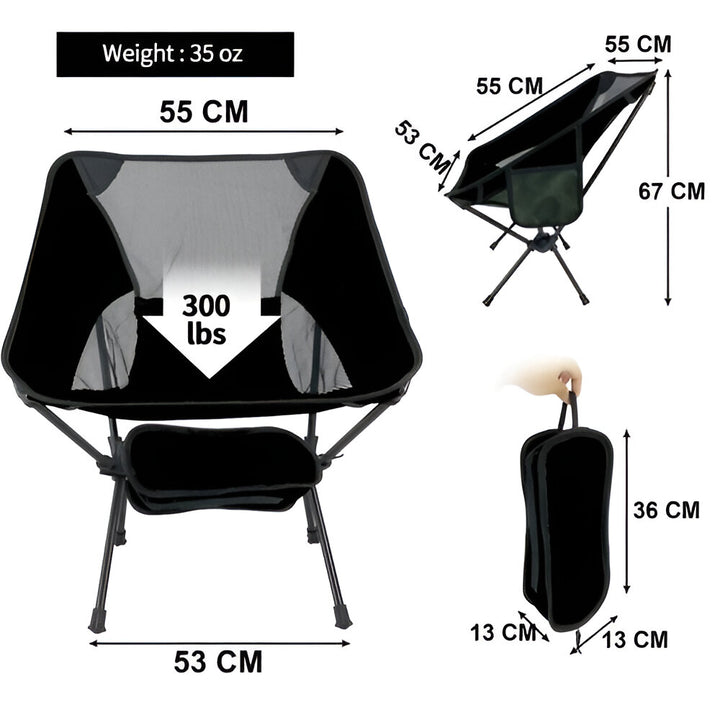 Ultralight Portable Folding Chair-SmashingFinds