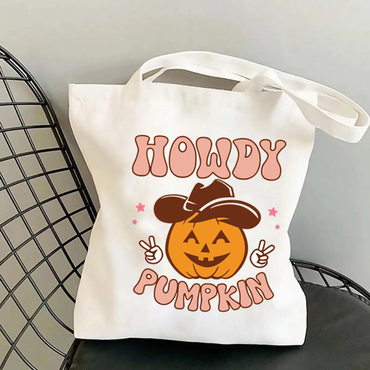Unisex Pumpkin Animal Canvas Bag-SmashingFinds