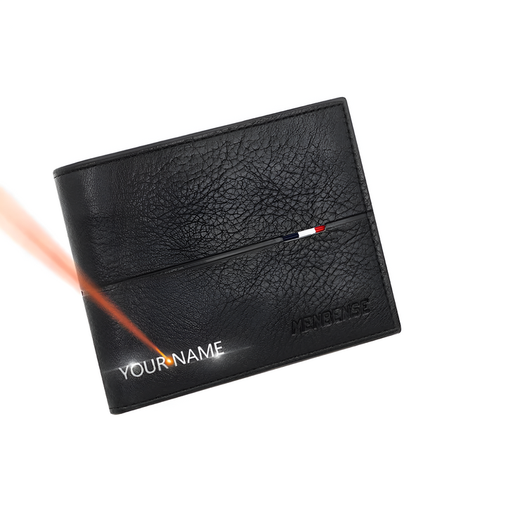 Personalized Men’s Leather Wallet