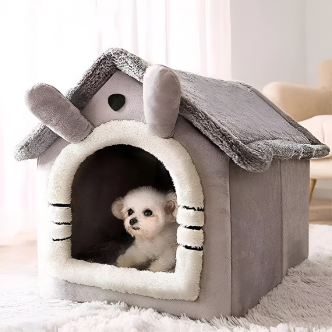 Warm Washable Pet Bed-SmashingFinds