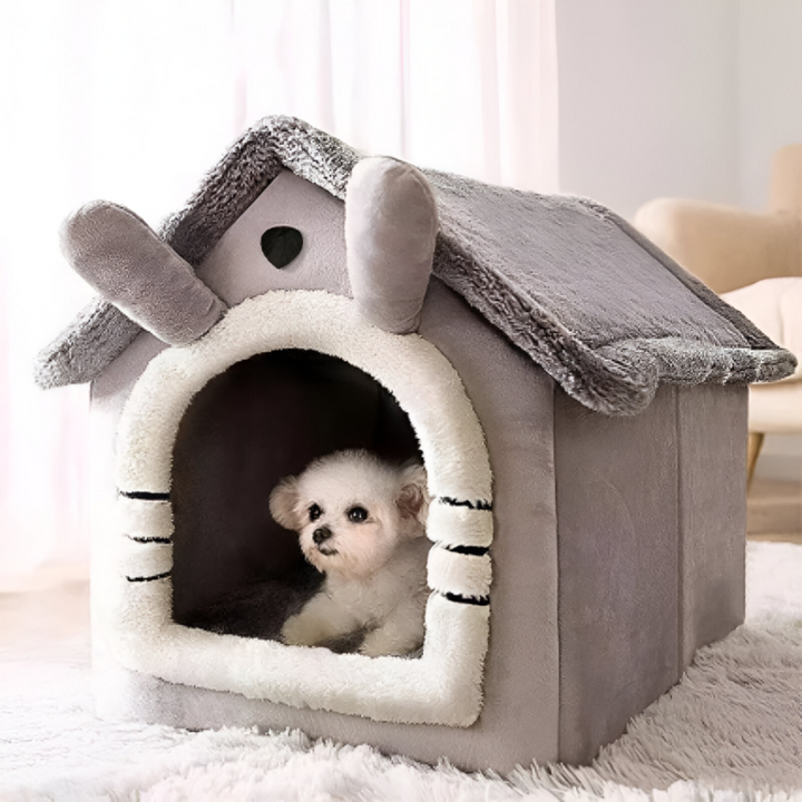 Warm Washable Pet Bed-SmashingFinds