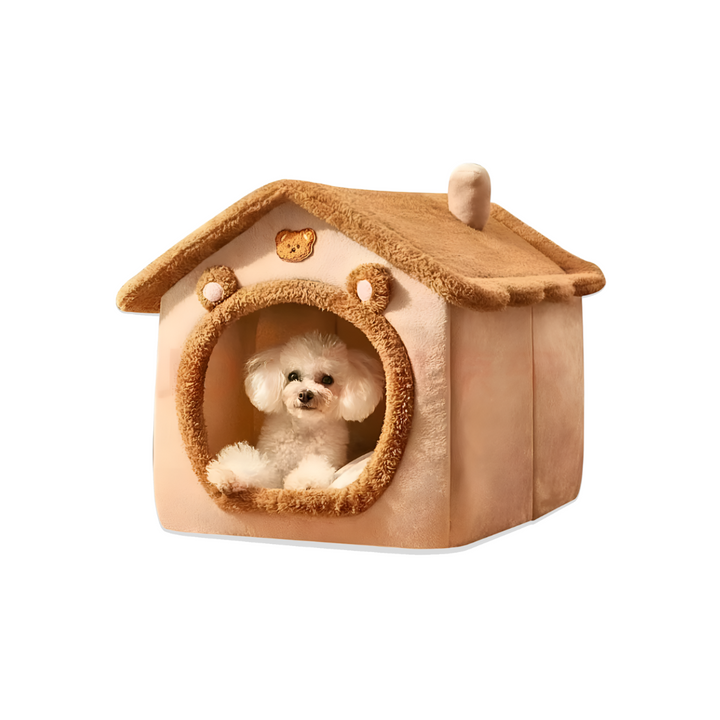 Warm Washable Pet Bed-SmashingFinds