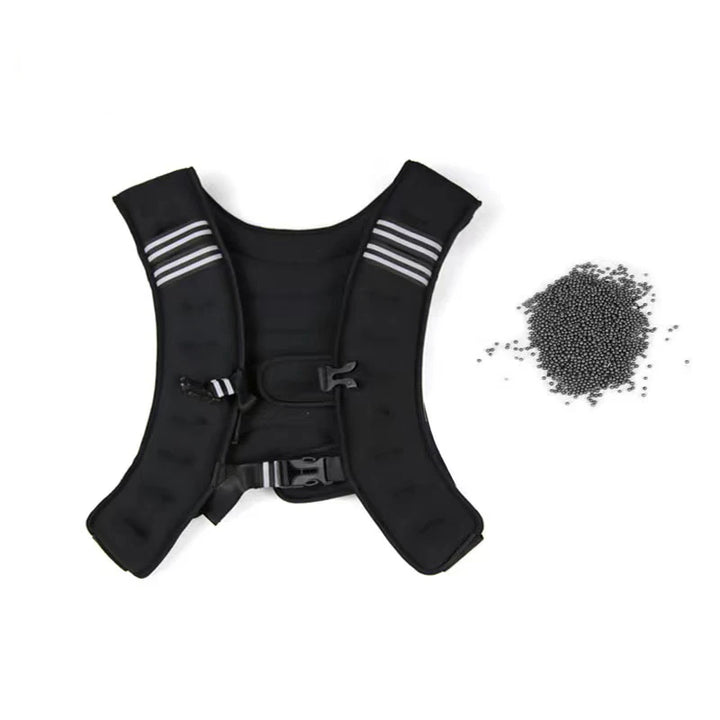 Weight Vest for Cardio & Strength – 5kg/10kg Neoprene Weighted Vest for Men & Women, Perfect for Running, HIIT, Squats, Lunges, and Home Gym Workouts