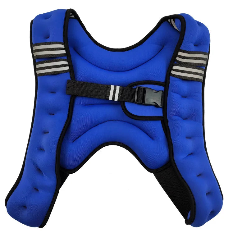 Weighted Vest for Running & Strength Training – 5kg/10kg Neoprene Weight Vest for Men Women, Adjustable Workout Gear for Cardio, HIIT, Walking, and Fitness at Home or Gym