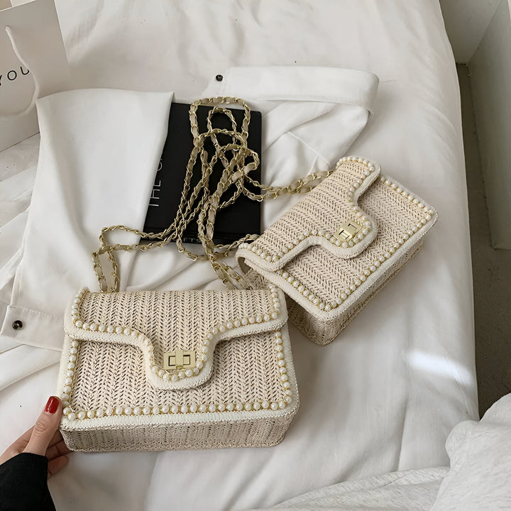 Women's Straw Square Bag-SmashingFinds