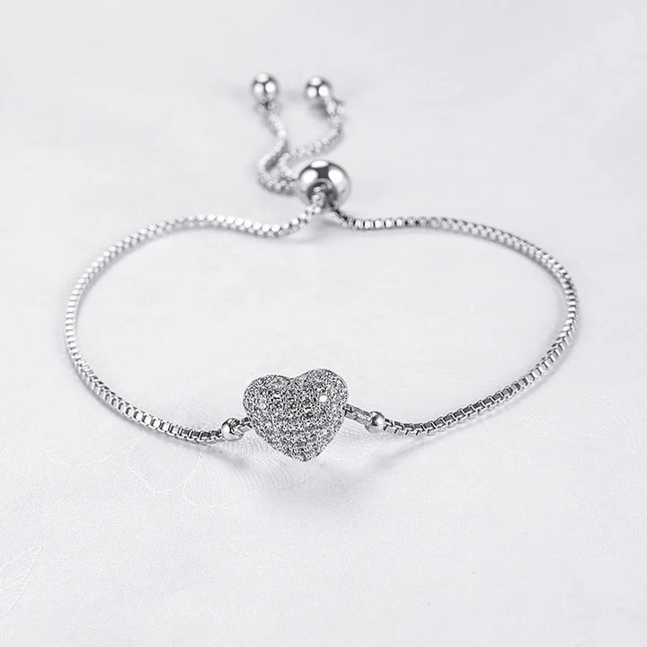 Sweetheart Alloy Bracelet