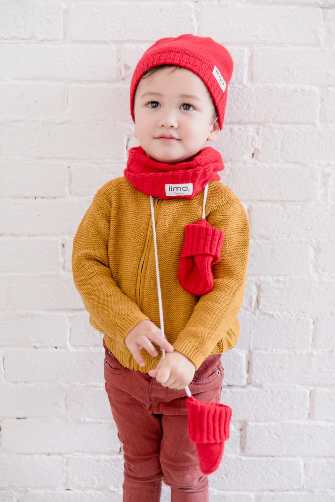 iimo Cashmere Collection - Luxury Baby Winter Knit Set