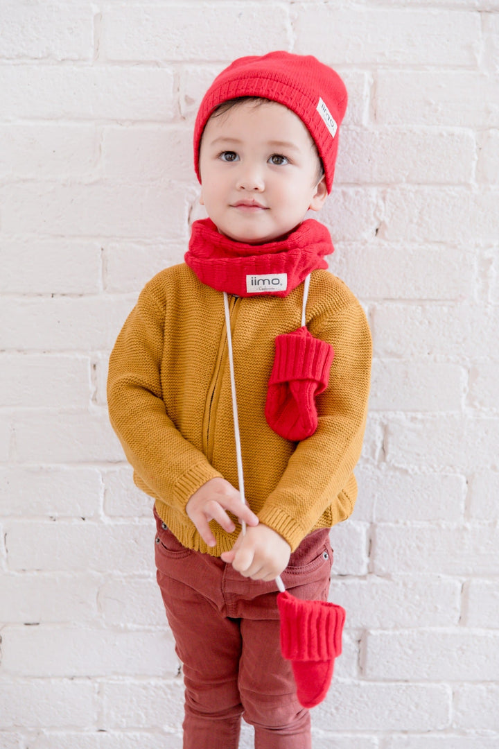 iimo Cashmere Collection - Luxury Baby Winter Knit Set