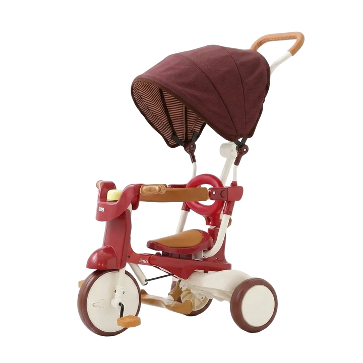 Foldable Tricycle with Canopy - iimo #02 Type SS, children's, portable