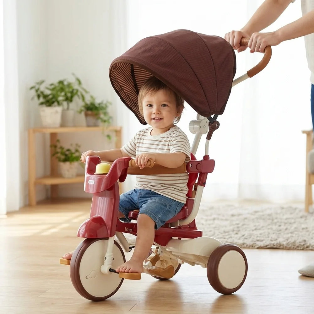 Foldable Tricycle with Ca - iimo Tricycle #02, Type SS, portable, canopy