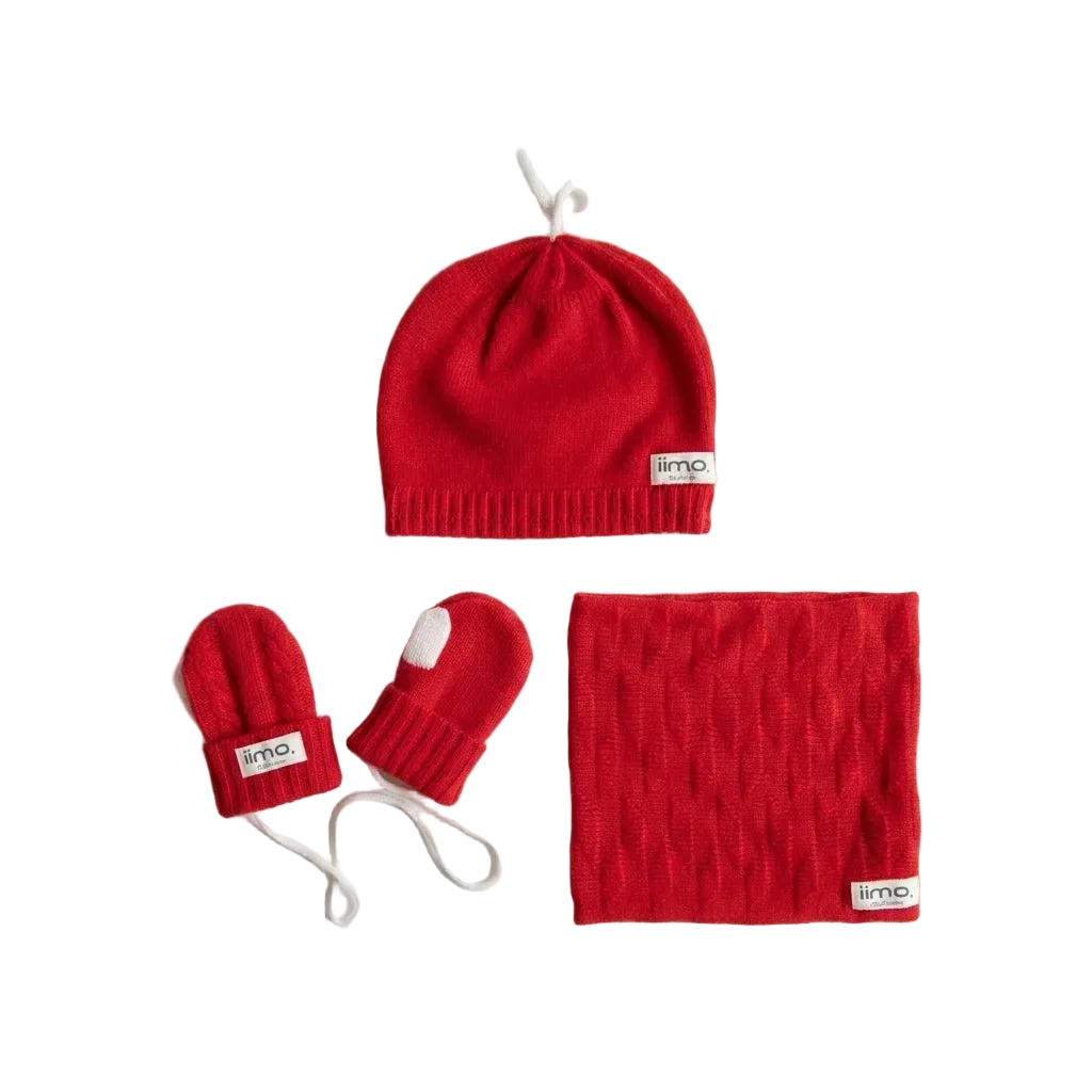 iimo Cashmere Collection - Luxury Baby Knit Set