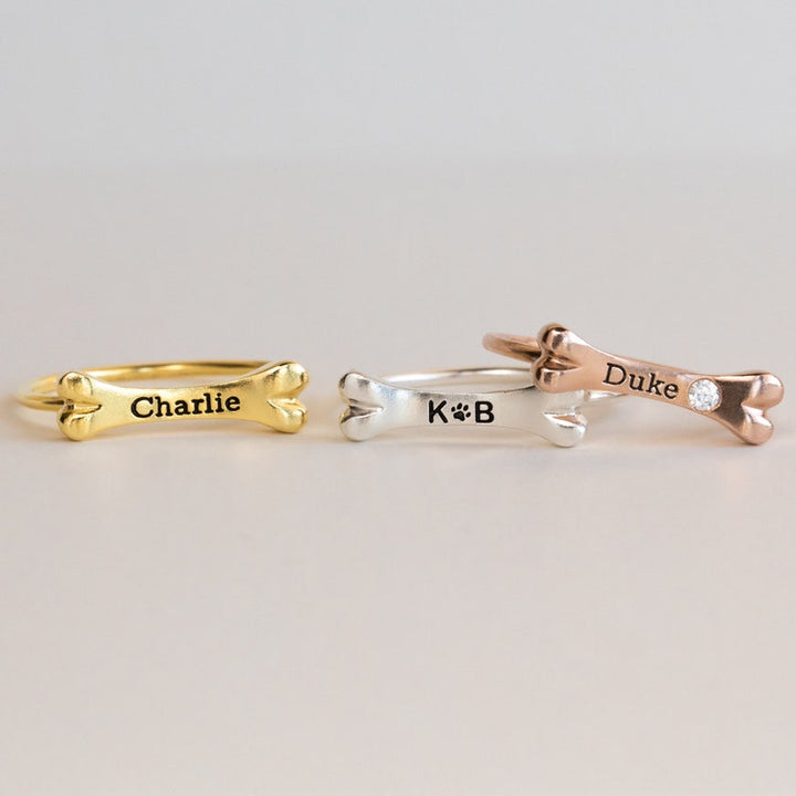 Custom Dog Bone Ring