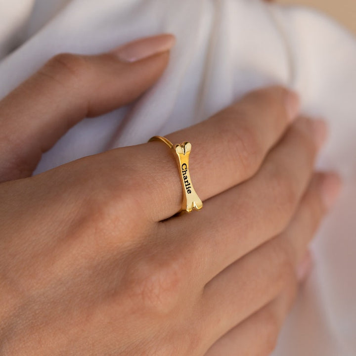 Custom Dog Bone Ring