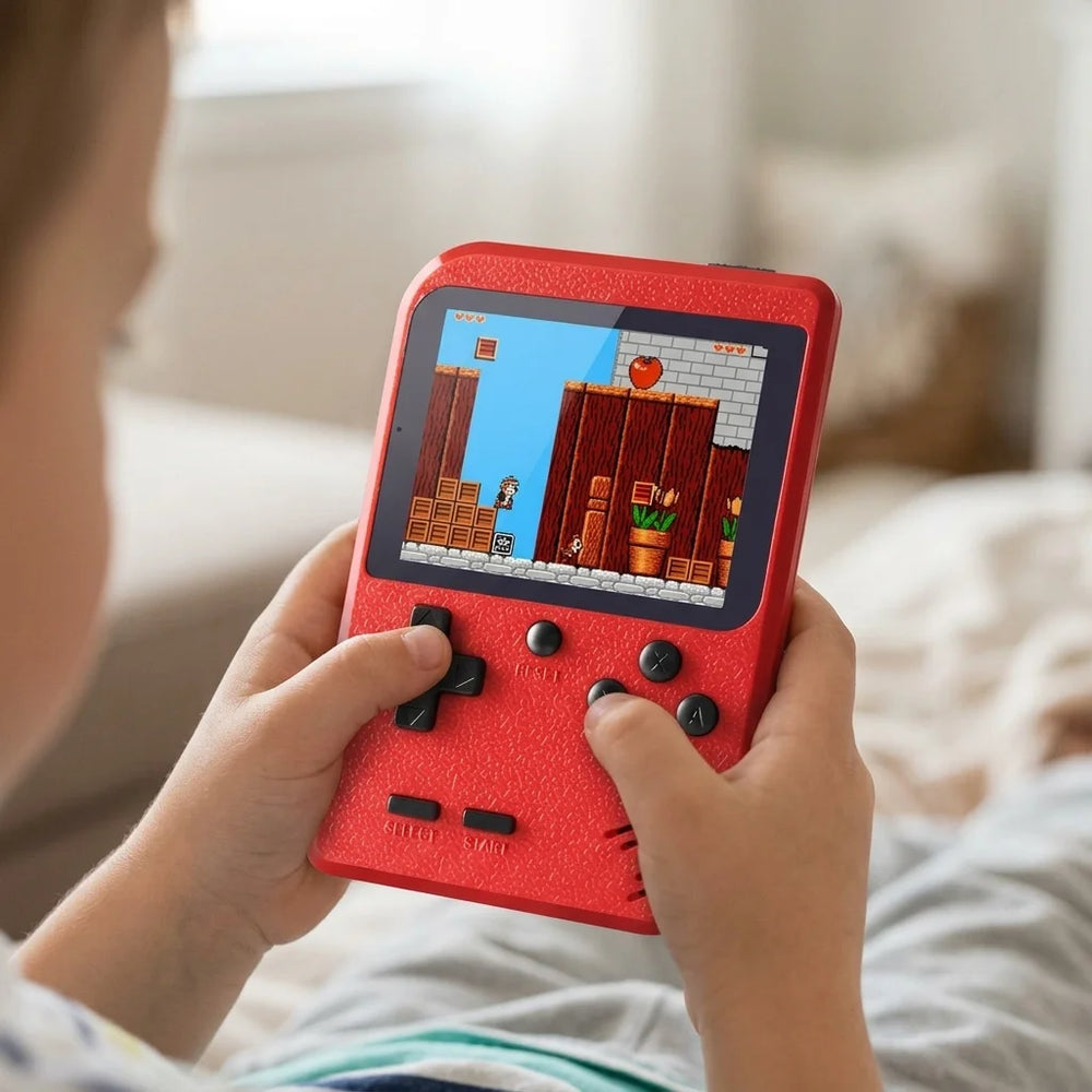 Portable Game Pad - 400 C - classic games, handheld console, retro gaming
