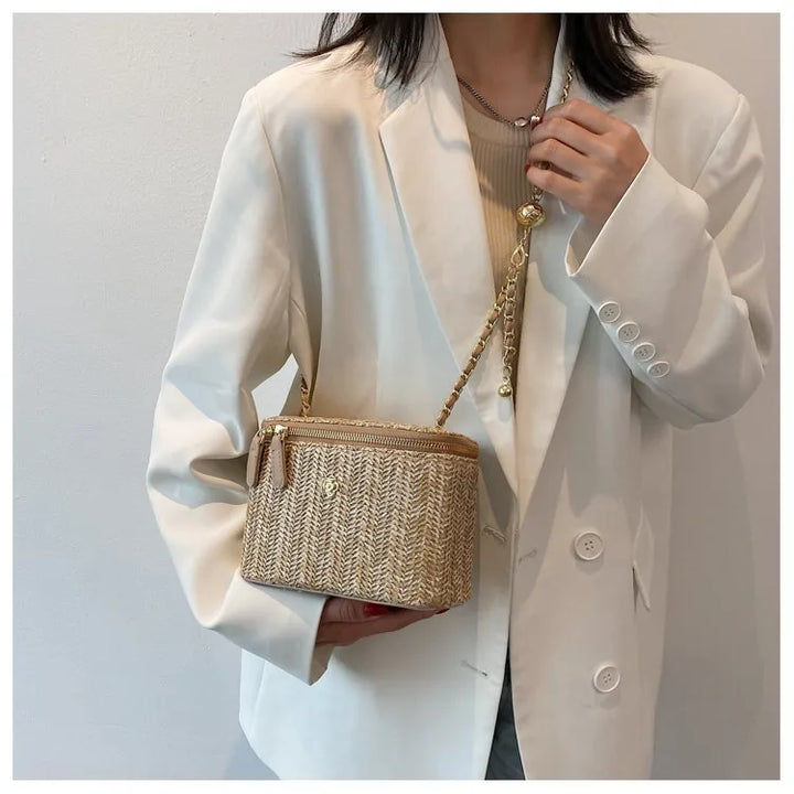 Classic Woven Beach Bag