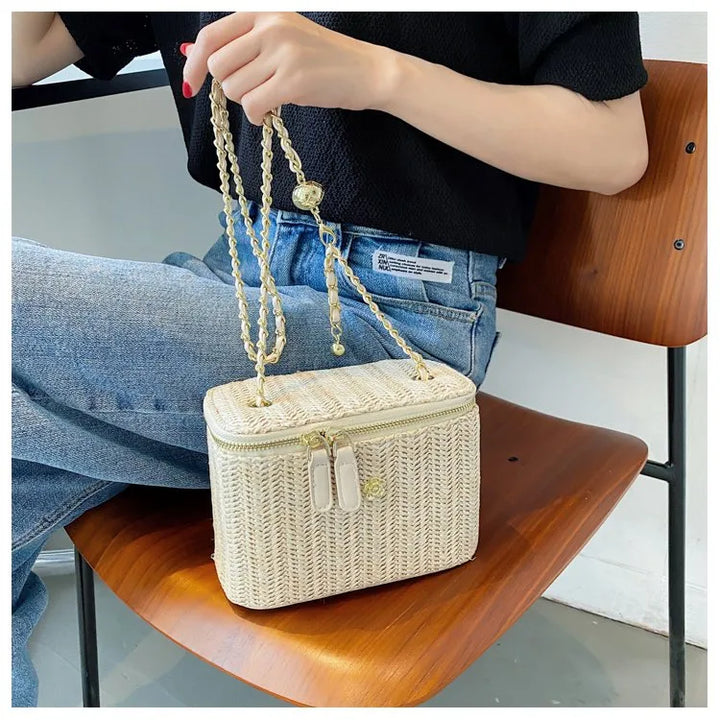 Classic Woven Beach Bag