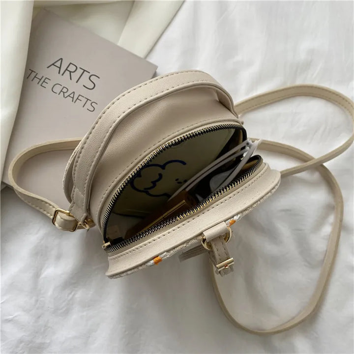 Mini Round Straw Bag