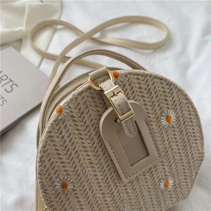 Mini Round Straw Bag