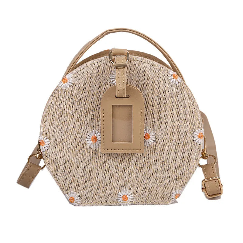 Mini Round Straw Bag