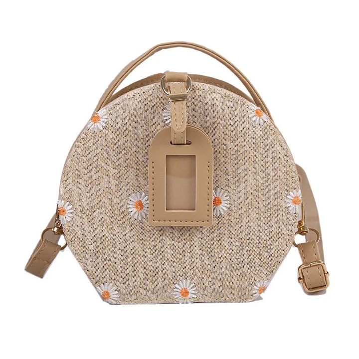 Mini Round Straw Bag