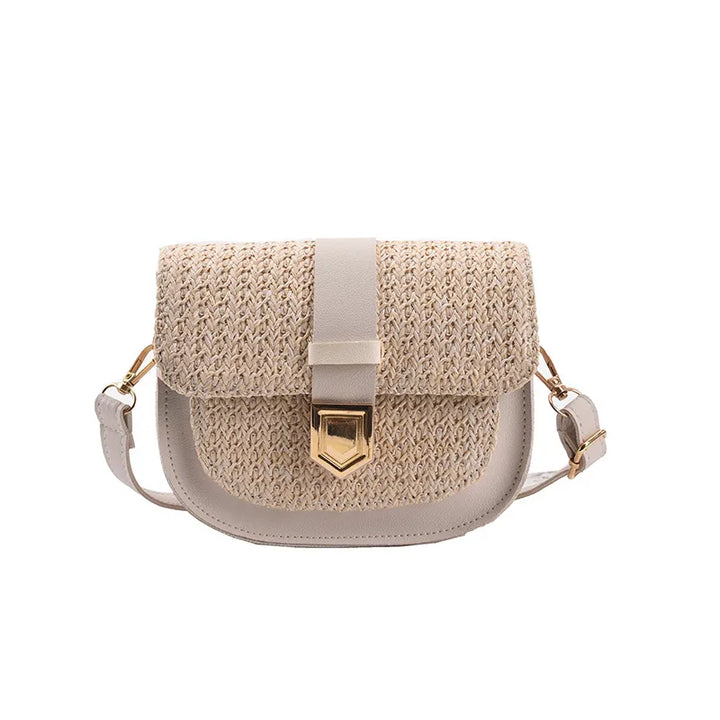 Small Straw Square Bag