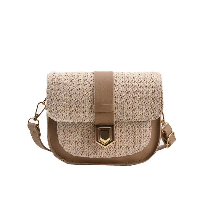 Small Straw Square Bag
