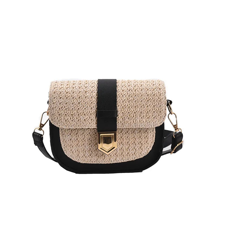 Small Straw Square Bag